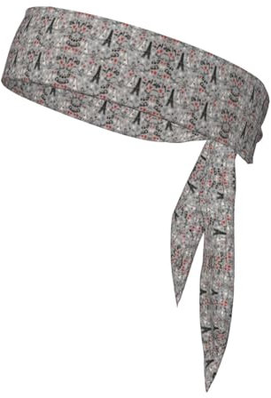 Serre-tête pour homme et femme Motif furets Pour le tennis, le karaté