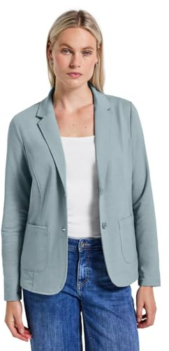 Street One Damen 2116815 Blazer, nile Blue Mel, 40