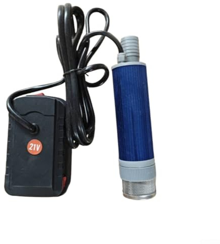 ZMdooreasy Lithium-Batterie-Pumpe für Dongcheng schnurlose Diesel-Kraftstoff- und Wasserpumpen, 24 V Nennleistung und tragbarer, kompakter Formfaktor