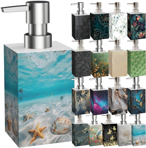 Sanilo Seifenspender, viele schöne Seifenspender zur Auswahl, modernes, stylisches Design, Blickfang für jedes Badezimmer (Waterworld)