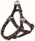 Trixie Modern Art Geschirr Bonies, L: 65–80 cm/25 mm, silbergrau/bordeaux