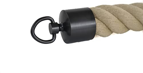Seilendkappe Seilkappe mit Ring bronziert für 40mm Handlaufseil/Absperrseil
