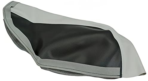 Sitzbezug STR8 für MBK Nitro/Yamaha Aerox, schwarz/Weiss