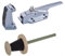 Metal Chrome Fastener Lock for Cold-Room Door Handle Latch 70 to 105mm Offset