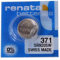 2 X Renata 371 SR920SW, hergestellt in der Schweiz, 1,55 V, silberfarben