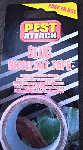 PMS SLUG Repellant Copper Tape 1.5M X 25MM ON Blister Card