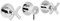 Welfenstein 3-Loch Unterputz Armatur 3L-86W4 Zweigriffmischer Dusche Wanne