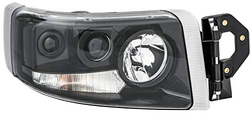 HELLA 1LL 011 899-321 Halogen Scheinwerfer - Renault Trucks Premium II Distr./Lander - schwarz - für Linksverkehr - rechts