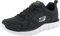 Skechers Men's Track Bucolo Oxford, Black White, 9.5 UK