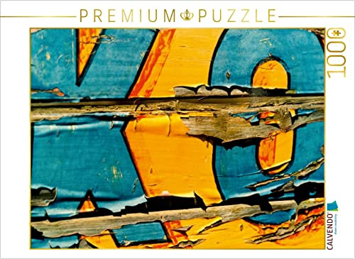 CALVENDO Puzzle EIN Motiv aus dem Kalender Lack ab! Details von altem Holz und abblätternder Farbe | 1000 Teile Lege-Größe 64 x 48 cm Foto-Puzzle für glückliche Stunden