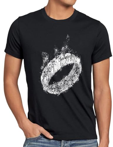 style3 Der Eine Ring Herren T-Shirt Fantasy