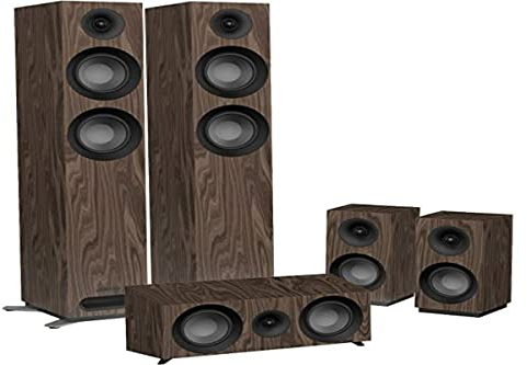 Jamo S 807 HCS Sistema Home Cinema, marrón