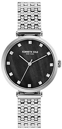 Kenneth Cole New York Damen-Armbanduhr Analog Quarz Edelstahl KC50256001