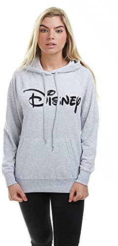 Disney Damen Logo Kapuzenpullover