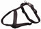 Trixie 1998701 Premium Geschirr, 70-85 cm/25 mm, schwarz, L