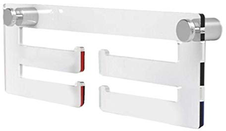 Tubayia Medaillen Aufhänger Acryl Medaillenhalter Medaille Display Rack Rahmen Wandhalter (Klar)