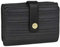 Radley Trifold b枚rse aus Leder Eaton Hall Stripe in dunkelanthrazit