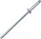 AERZETIX - C48091 - Lot de 100 Rivets aveugles standard Ø2.4x10mm aluminium/acier - DIN 7337 A - rivet pop à rupture de tige