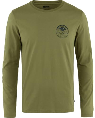 Fjällräven Herren Forever Nature Badge Ls T-Shirt (1er Pack)