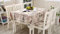 EHOMERY Tischdecke Bierzeltgarnitur Waschbar Tablecloth Valentine Eiffelturm Mit Spitze Beautex Wachstischdecke Table Clothing Hellbraun Tischschutz Dekoration 140X250Cm