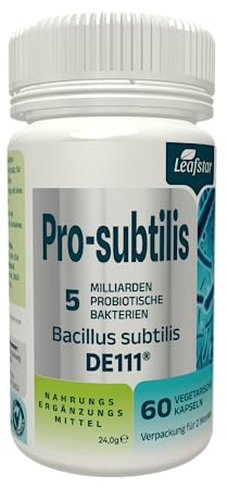 Pro-subtilis (Bacillus subtilis DE111) 60 Capsules - 5 Billion KBE per Capsule