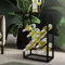 ML-Design Casier à Vin pour 23 Bouteilles, 40x22x68 cm, Vintage, Étagère à Bouteilles en Métal, Porte-Bouteilles, Design Fil de Fer Croisé, Armoire à Vin, Support de Rangement Bar/Cave/Garde-Manger
