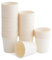 GoCoPack Paper Cups: Pack of 50-4oz (110ml) Small White Paper Cups