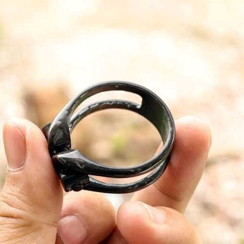 Morsetto per reggisella in fibra di carbonio ultraleggero, 6 g, anello universale, adatto per bici e bicicletta (34,9 cm), nero