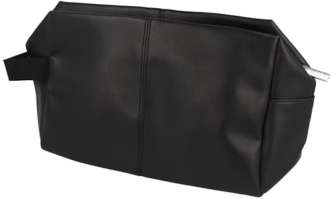 PARSA Beauty Kulturtasche (Leder-Optik) – Kulturbeutel Damen und Herren zur Aufbewahrung von Kosmetikartikeln