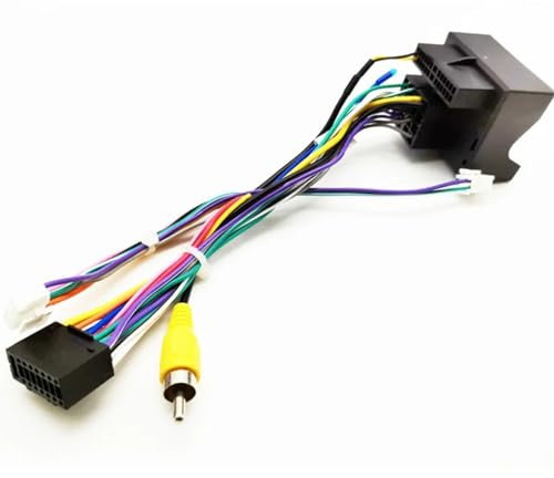Générique Adattatore cavo connettore 16 pin a quadlock per kit cristalli in 408 308 307 207 208 2008 C3 C4 C5