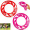 SRV Hub 2Pcs Plastic Super Light Speed Skimmers, Laser Cut Flying Frisbee Throw and Catch Toy, Kids Adults Outdoor Beach Garden Flying Disc Frisbee Ring Size - 22.5cm (Dia)
