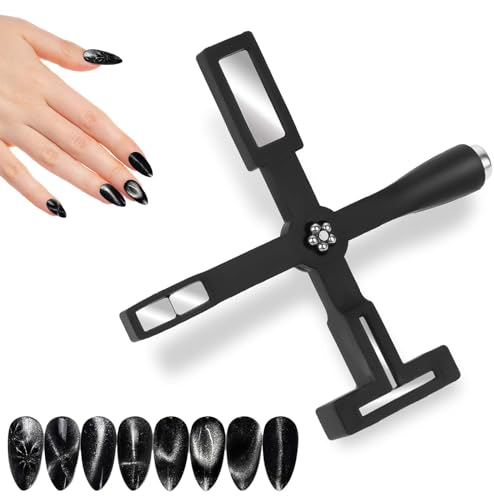 PEOVLVN Nagelmagnet werkzeug Magnetstift,5 In 1 Cat Eye Magnet Für Nägel,Nagel Magnet,Nail Art Wekzeug,Multifunktionale Nagelmagnete für DIY 3D Magnetisches Katzenauge UV Gel Polnisch Nagel Kunst
