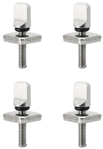 Visxcnu 4 Stücke,Surfbrett Finnen Schraube,Surfboard Schraube,Edelstahl Finnenschraube,Flossenschraube,Sup Finne Schraube Surfbrett Longboard Finnenschrauben,Universal Flossenschrauben