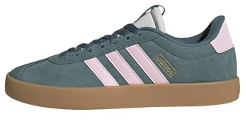adidas Damen Vl Court 3.0 Shoes, Preloved Teal/Clear Pink/Gold Metallic, 36 2/3 EU