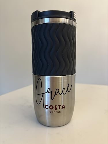 Personalised XL Costa Coffee Cup with Heatproof Holder