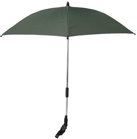 Titanium baby Sonnenschirm für Kinderwagen und Buggys, 75 cm, olivgrün, mit UV50+ Beschichtung