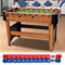 Mini Plastic Tisch Fußball -Foosballspiel Billard Anoting der Score -Einheit für Red Blue Sport Begeisterung 2 PCs