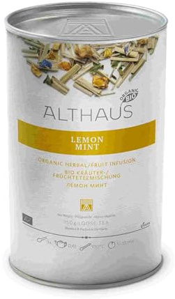 Althaus Menta al limone biologico, 150 g