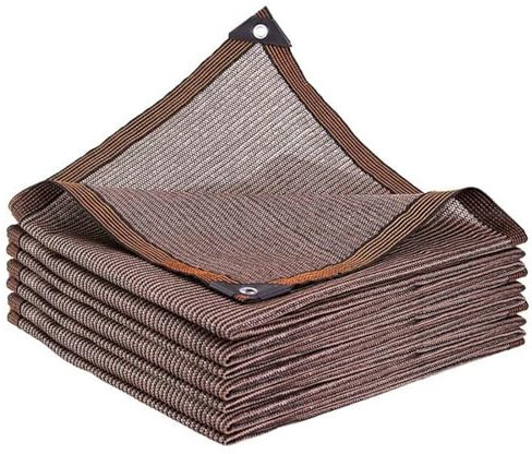 Toile D'ombrage avec œillets, Filet D'ombrage HDPE, 90% Résistant aux UV, Filet de Clôture Robuste, pour Serre, Jardin, Patio, Plantes, Pergola, Clôture de Carport(5x6.0m)