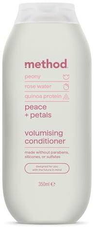 Method Pure Peace Conditioner, Peony & Rose Water, Sulphate Free, 350ml