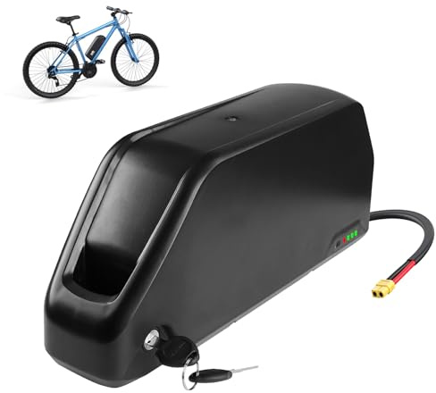 52V 25Ah Ebike Battery, Lithium Electric Bike Battery with 3A Fast Charger, 45A BMS, E-bike Battery Pack for 48V/52V 250W -1700W Bafang & Other Ebike Conversion Wheel, Sumsung 5000 Cells