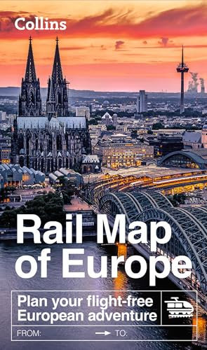 Collins Rail Map of Europe: Plan your flight-free European adventure