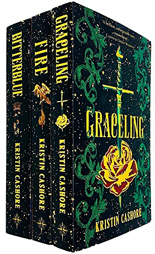 Graceling Realm Series 3 Books Complete Collection Set by Kristin Cashore (Graceling, Fire & Bitterblue)