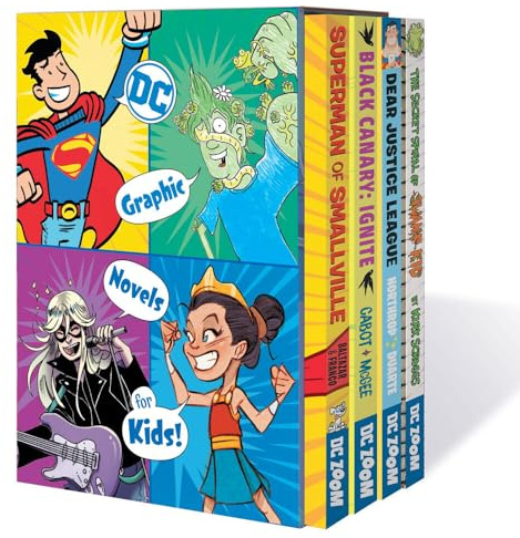 DC Graphic Novels for Kids Box Set 1