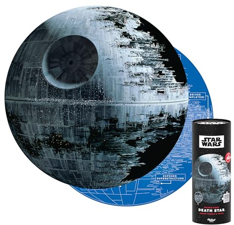 Star Wars Death Star Jigsaw Puzzle and Trivia: 1000 Pieces