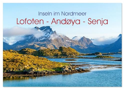 Inseln im Nordmeer - Lofoten-Andøya-Senja (Wandkalender 2026 DIN A2 quer), CALVENDO Monatskalender: Entdecken Sie die magische Schönheit Nordnorwegens (CALVENDO Orte)