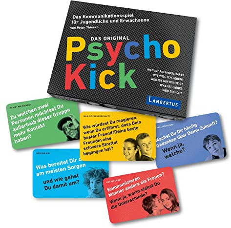 Lambertus-Verlag Psycho Kick - Das Original: Das Kommunikationsspiel für Jugendliche und Erwachsene