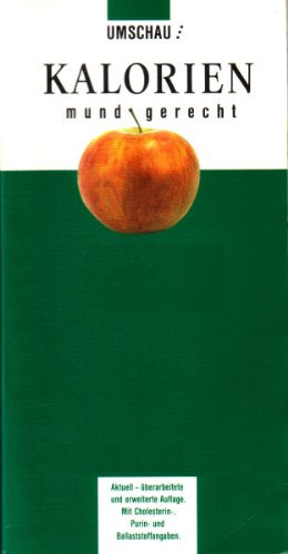 Kalorien mundgerecht, Wohlbefinden und gesund leben durch richtige Ernährung