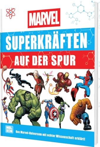 Marvel: Superkräften auf der Spur: Das Marvel-Universum mit echter Wissenschaft erklärt! | Spannendes Sachbuch ab 8 Jahren mit coolen Infos zu Spider-Man und weiteren Marvel-Superhelden