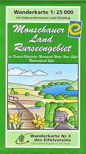 WK Monschauer Land: Wanderkarte Nr. 3 des Eifelvereins